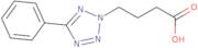 4-(5-Phenyl-2H-1,2,3,4-tetrazol-2-yl)butanoic acid