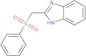 2-[(Benzenesulfonyl)methyl]-1H-1,3-benzodiazole