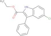 Ethyl 5-chloro-3-phenyl-1H-indole-2-carboxylate