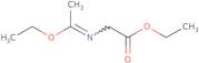 Ethyl 2-[(1-ethoxyethylidene)amino]acetate