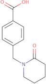 4-[(2-Oxopiperidin-1-yl)methyl]benzoic acid