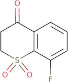 8-â€‹Fluoro-â€‹2,â€‹3-â€‹dihydro-4H-â€‹1-â€‹benzothiopyran-â€‹4-â€‹one 1,â€‹1-â€‹dioxide