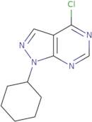 4-Chloro-1-cyclohexyl-1H-pyrazolo[3,4-d]pyrimidine