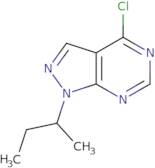 1-Butan-2-yl-4-chloropyrazolo[3,4-d]pyrimidine