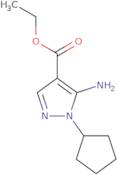 Ethyl 5-amino-1-cyclopentyl-1H-pyrazole-4-carboxylate