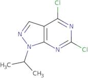 4,6-dichloro-1-(propan-2-yl)-1H-pyrazolo[3,4-d]pyrimidine