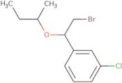 1-[2-Bromo-1-(butan-2-yloxy)ethyl]-3-chlorobenzene