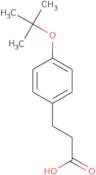 3-(4-(tert-Butoxy)phenyl)propanoic acid