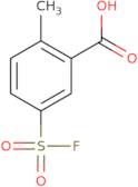 5-(Fluorosulfonyl)-2-methylbenzoic acid