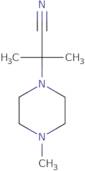 2-Methyl-2-(4-methyl-1-piperazinyl)propanenitrile
