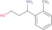 3-Amino-3-(2-methylphenyl)propan-1-ol