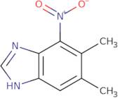 5,6-Dimethyl-4-nitro-1H-1,3-benzimidazole