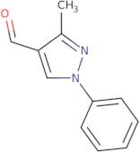 3-Methyl-1-phenyl-1H-pyrazole-4-carboxaldehyde