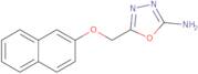 5-[(2-Naphthyloxy)methyl]-1,3,4-oxadiazol-2-amine