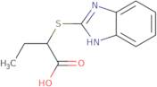 2-(1H-Benzoimidazol-2-ylsulfanyl)-butyric acid