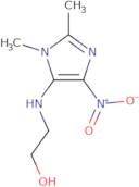 2-(2,3-Dimethyl-5-nitro-3H-imidazol-4-ylamino)-ethanol