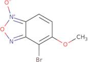 4-Bromo-5-methoxy-2,1,3-benzoxadiazol-1-ium-1-olate