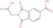2-(Carboxymethyl)-1,3-dioxoisoindoline-5-carboxylic acid