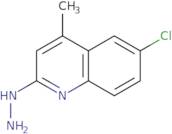 6-Chloro-2-hydrazinyl-4-methylquinoline