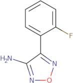 4-(2-Fluorophenyl)-1,2,5-oxadiazol-3-amine