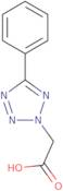 2-(5-Phenyl-2H-1,2,3,4-tetrazol-2-yl)acetic acid