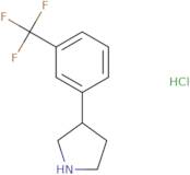 3-[3-(Trifluoromethyl)phenyl]pyrrolidine hydrochloride