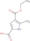 4-(Ethoxycarbonyl)-5-methyl-1H-pyrrole-2-carboxylic acid