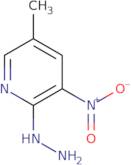 2-Hydrazinyl-5-methyl-3-nitropyridine