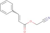 Cyanomethyl (2Z)-3-phenylprop-2-enoate