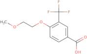 4-(2-Methoxyethoxy)-3-(trifluoromethyl)benzoic acid