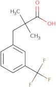 2,2-Dimethyl-3-[3-(trifluoromethyl)phenyl]propanoic acid