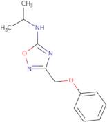 3-(Phenoxymethyl)-N-(propan-2-yl)-1,2,4-oxadiazol-5-amine