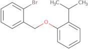 1-Bromo-2-((2-isopropylphenoxy)methyl)benzene