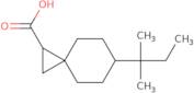 6-(2-Methylbutan-2-yl)spiro[2.5]octane-1-carboxylic acid