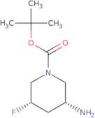 (3R,5S)-1-Boc-3-amino-5-fluoropiperidine