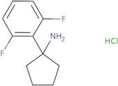 1-(2,6-Difluorophenyl)cyclopentan-1-amine hydrochloride