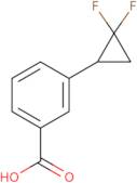 3-(2,2-Difluorocyclopropyl)benzoic acid