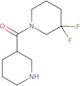 (3,3-Difluoropiperidin-1-yl)(piperidin-3-yl)methanone