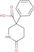 6-Oxo-3-phenylpiperidine-3-carboxylic acid
