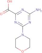 4-Amino-6-(morpholin-4-yl)-1,3,5-triazine-2-carboxylic acid