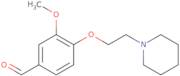 3-Methoxy-4-(2-piperidin-1-yl-ethoxy)-benzaldehyde