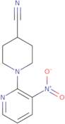 1-(3-Nitropyridin-2-yl)piperidine-4-carbonitrile