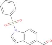 1-(Benzenesulfonyl)-1H-indole-5-carbaldehyde