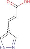 3-(1H-Pyrazol-4-yl)prop-2-enoic acid