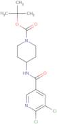 tert-Butyl 4-{[(5,6-dichloropyridin-3-yl)carbonyl]amino}piperidine-1-carboxylate