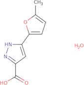 3-(5-Methyl-2-furyl)-1H-pyrazole-5-carboxylic acid hydrate