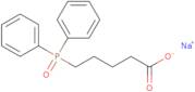 Sodium 5-(diphenylphosphinyl)pentanoate