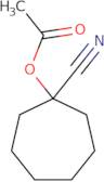 1-Cyanocycloheptyl acetate