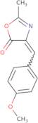 (Z)-4-(4-Methoxybenzylidene)-2-methyloxazol-5(4H)-one