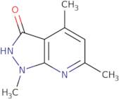 1,4,6-Trimethyl-1H,2H,3H-pyrazolo[3,4-b]pyridin-3-one